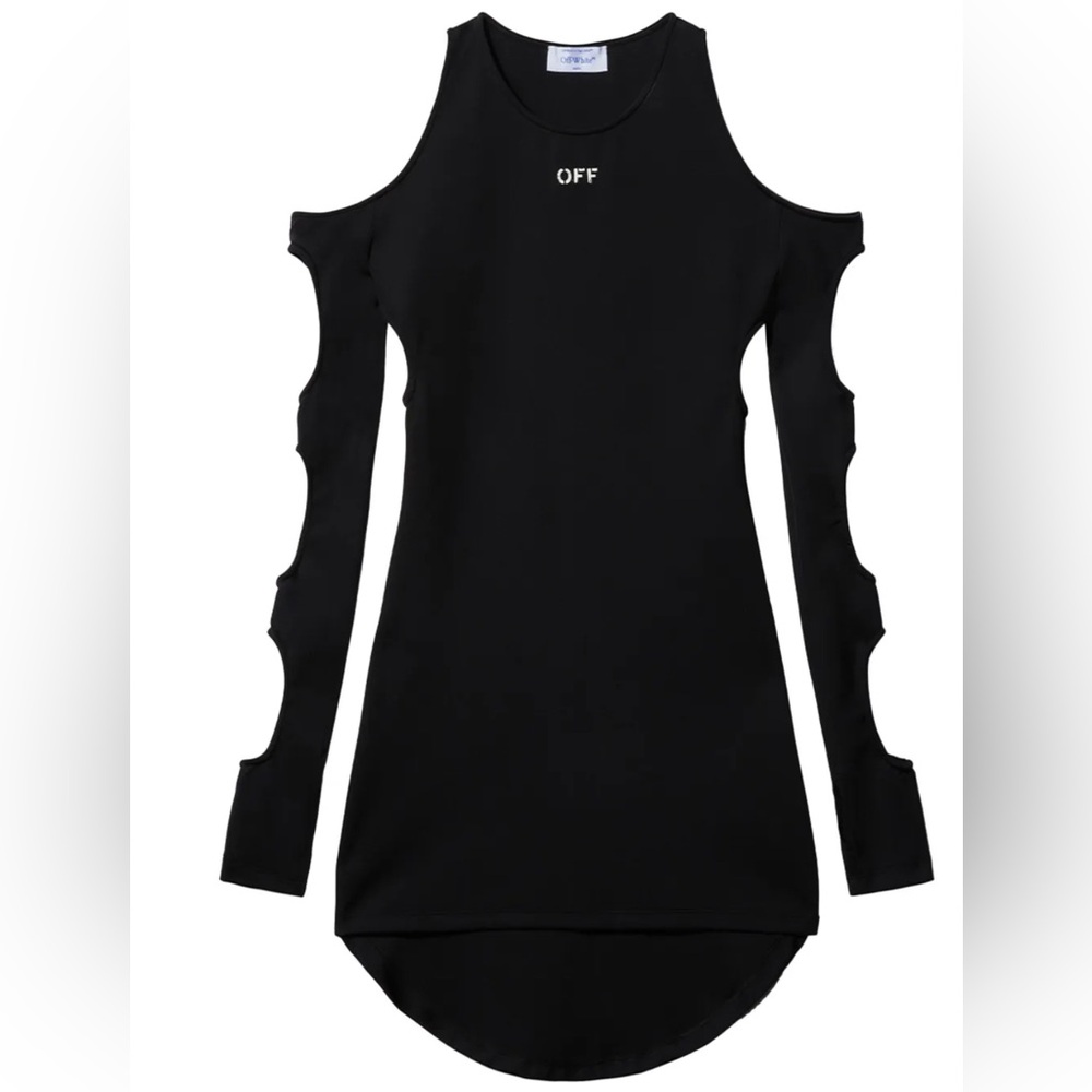 Off-White Mini Dress Women size 10 Authentic